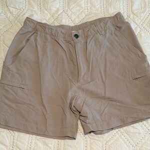 North Face Khaki Hiking Shorts